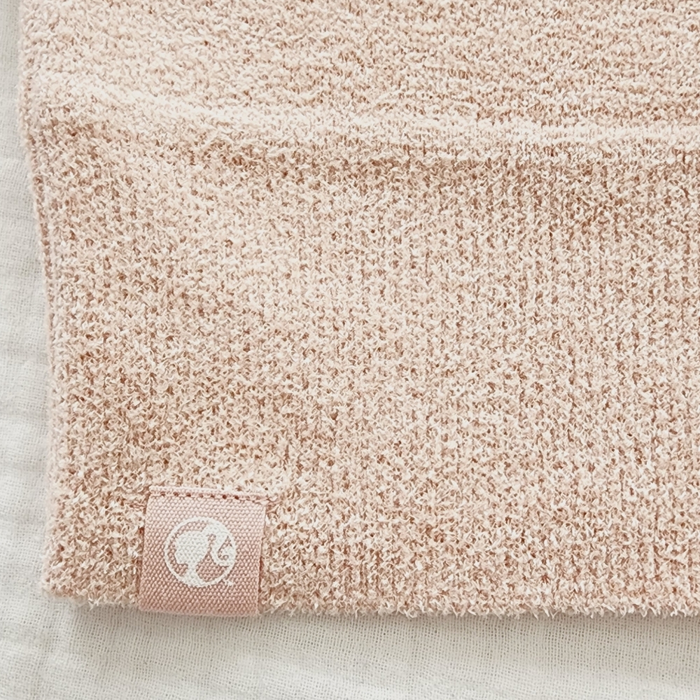 Barbie Barefoot Dreams CozyChic Sweatshirt Pullover Sz L NWT - Picture 3 of 7